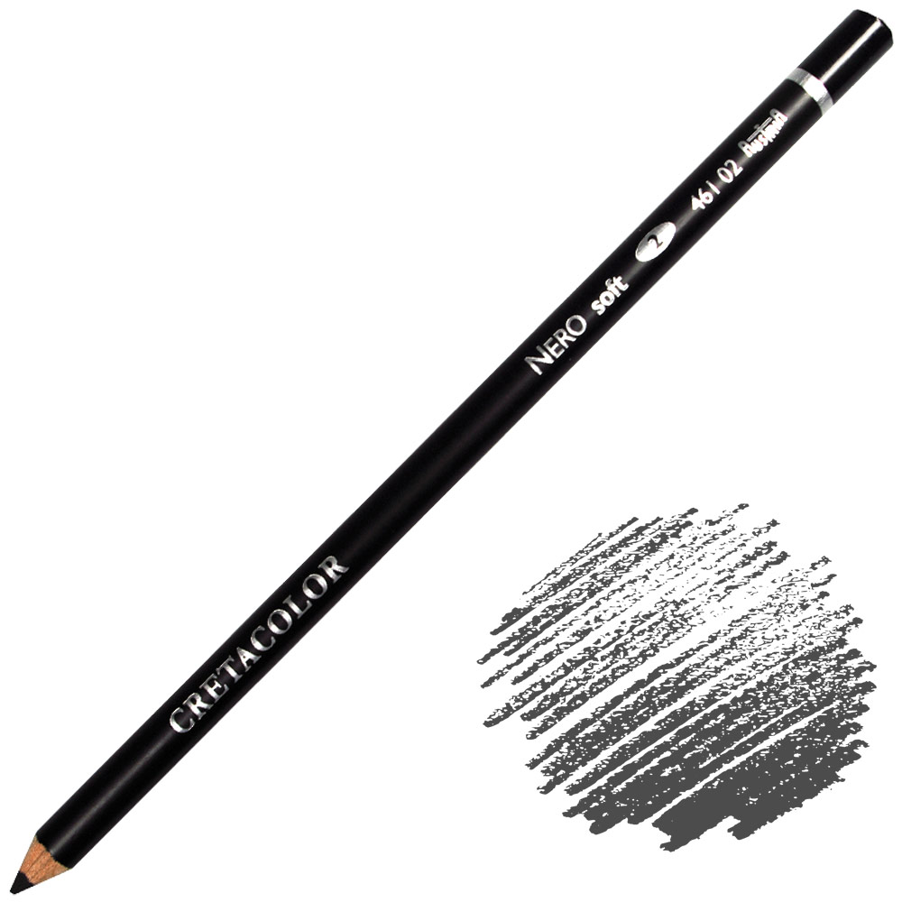 Cretacolor Nero Black Drawing Pencil Soft