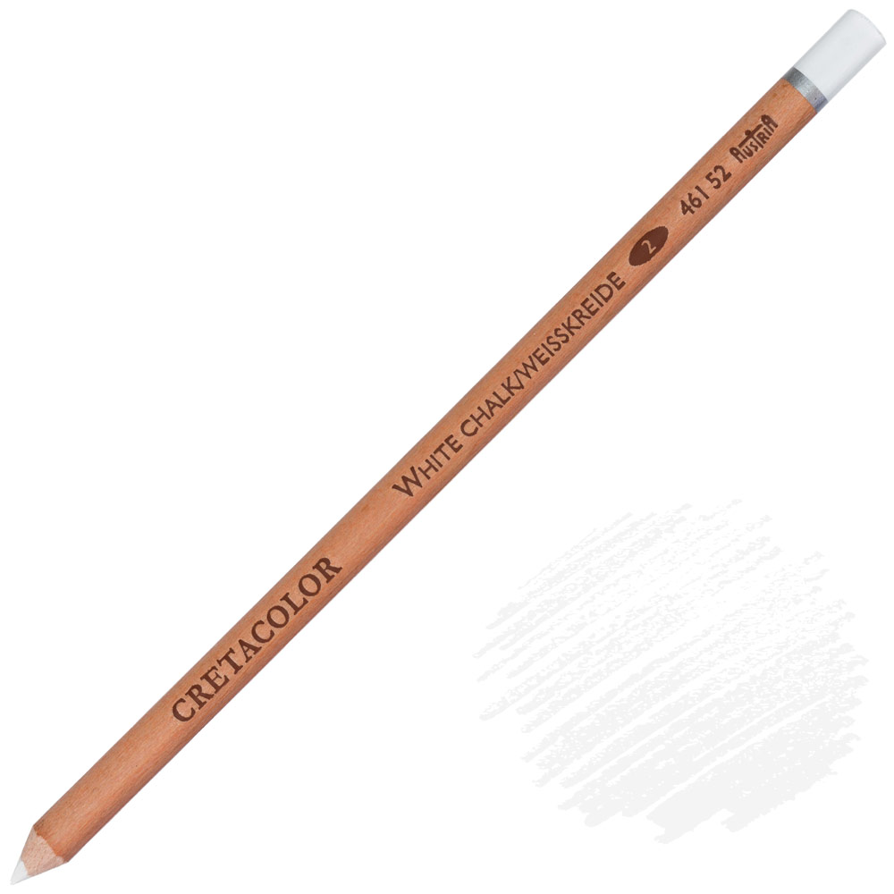 Cretacolor White Chalk Artist Pencil Medium
