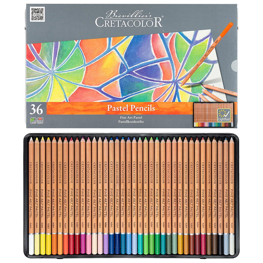 Cretacolor Pastel Pencil 36-Color Set