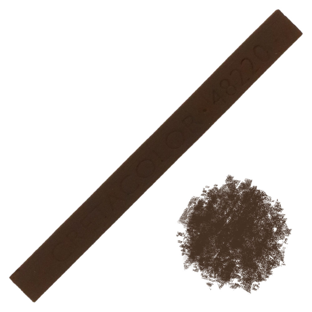 Cretacolor Carre Hard Pastel Van Dyke Brown