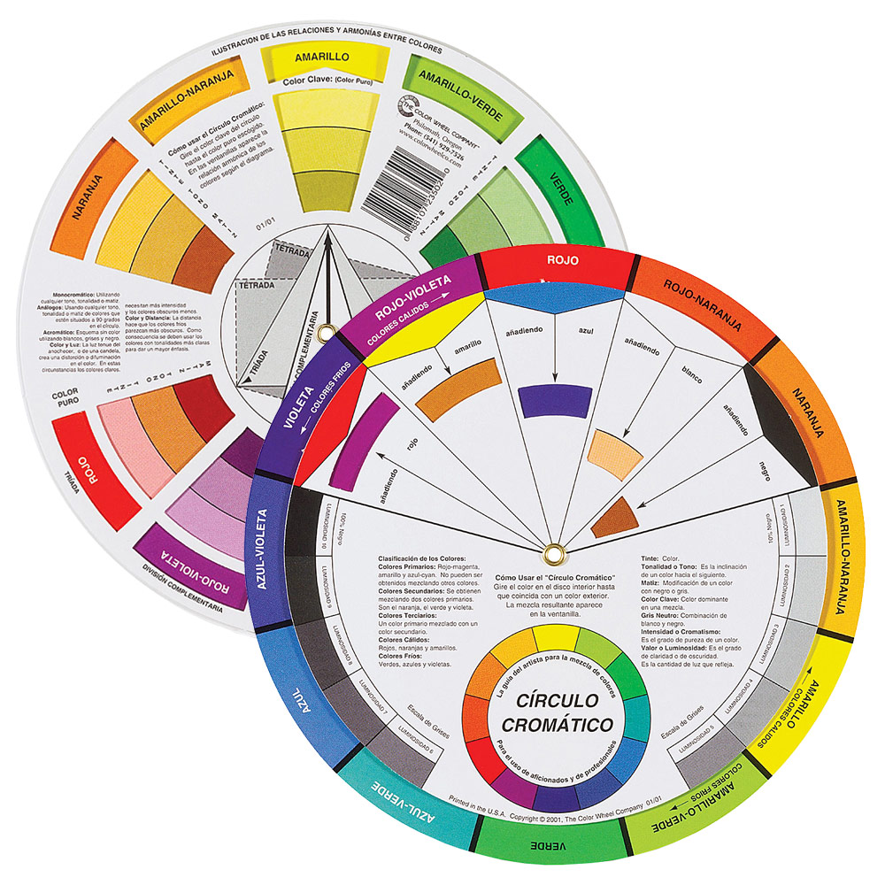 The Color Wheel Company Pocket Color Wheel/Circulo Cromatico (Spanish) 5