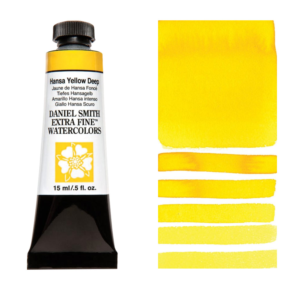 Daniel Smith Extra Fine Watercolor 15ml Hansa Yellow Deep