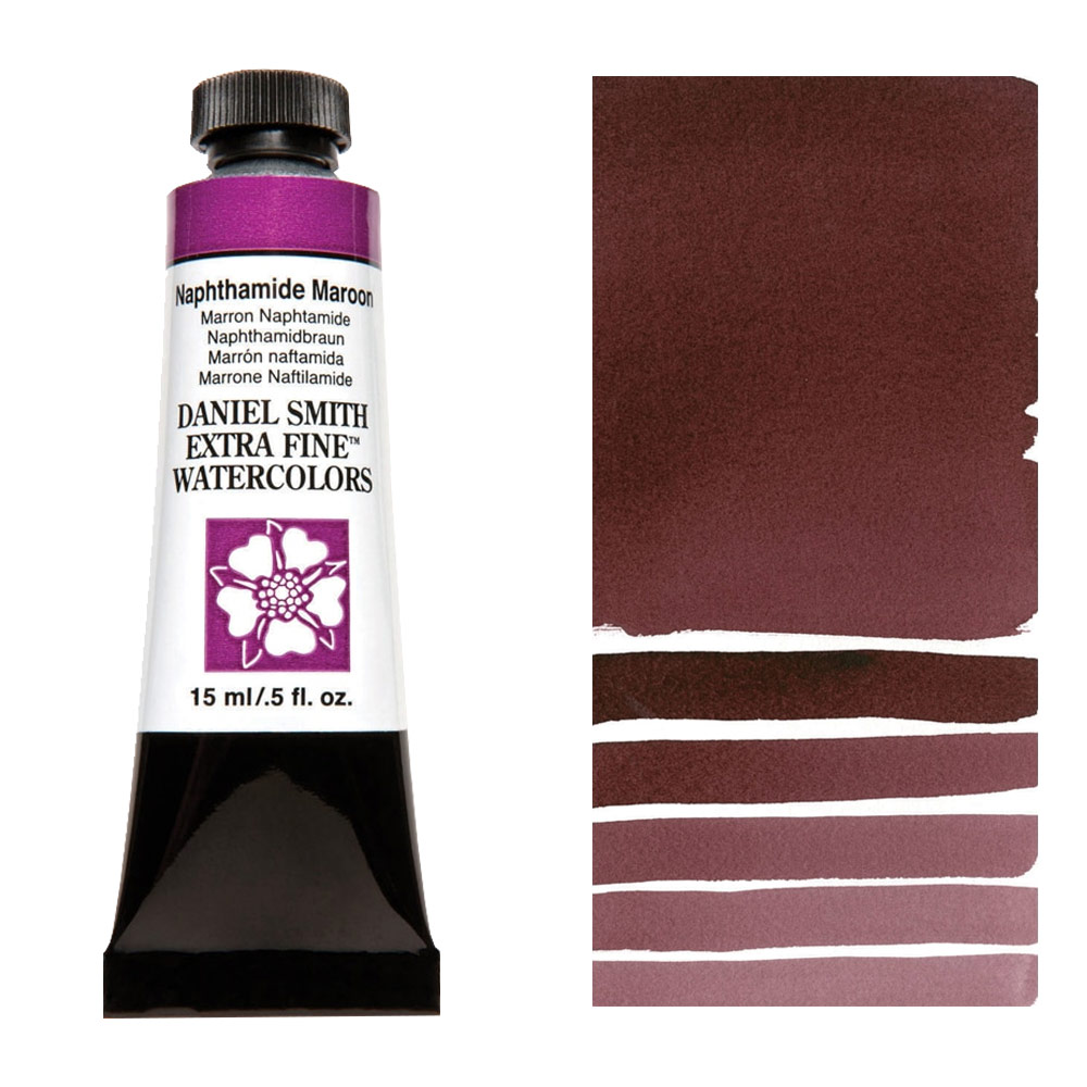 Daniel Smith Extra Fine Watercolor 15ml Naphthamide Maroon