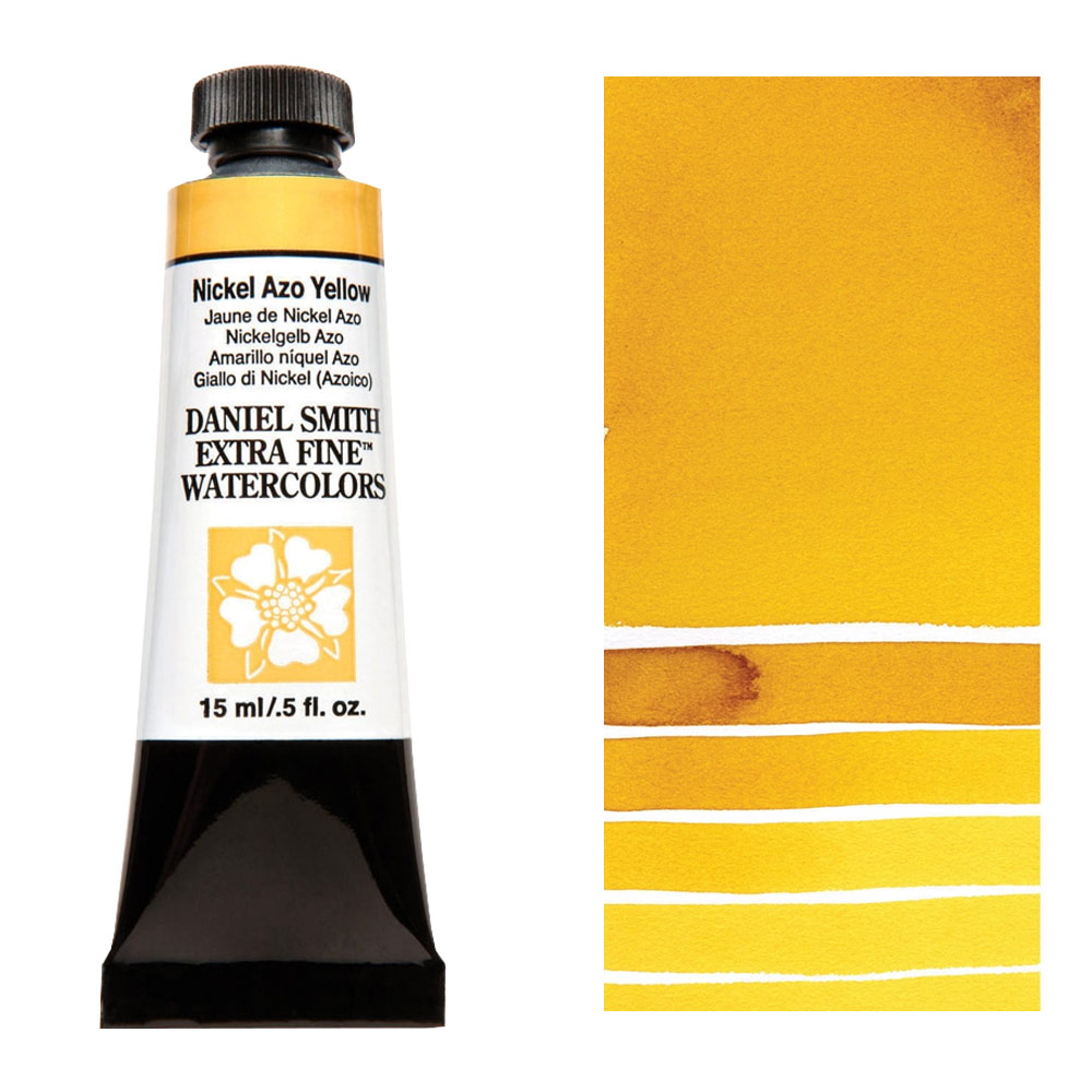 Daniel Smith Extra Fine Watercolor 15ml Nickel Azo Yellow