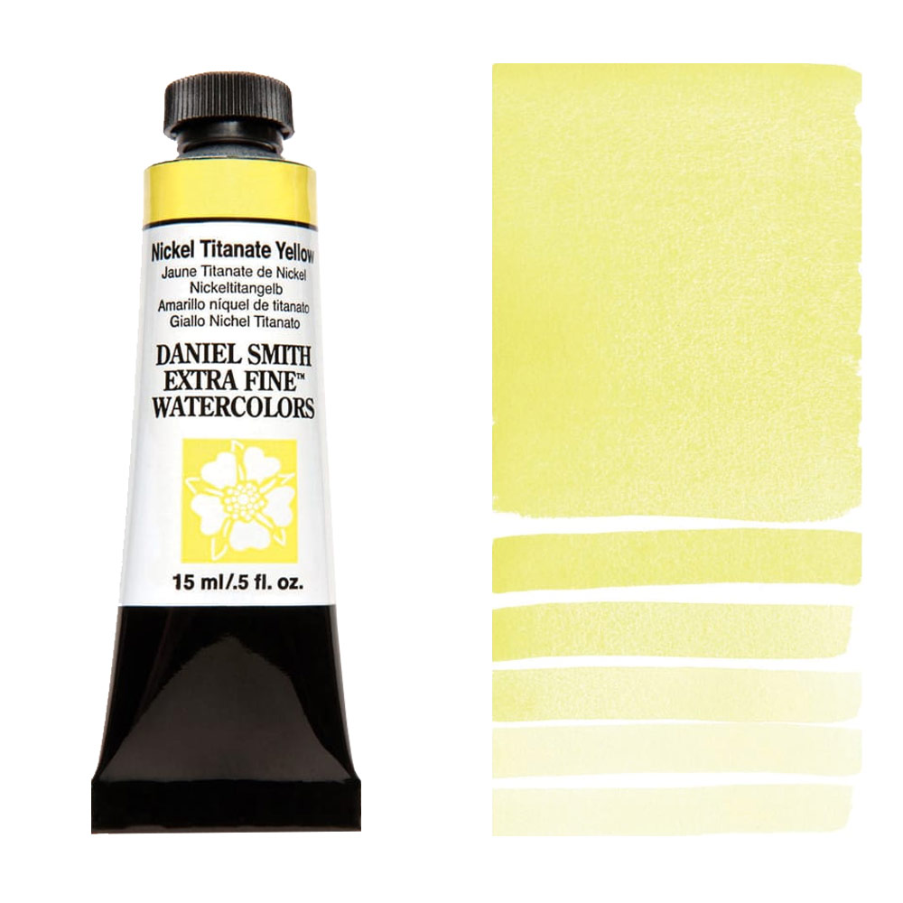 Daniel Smith Extra Fine Watercolor 15ml Nickel Titanate Yellow
