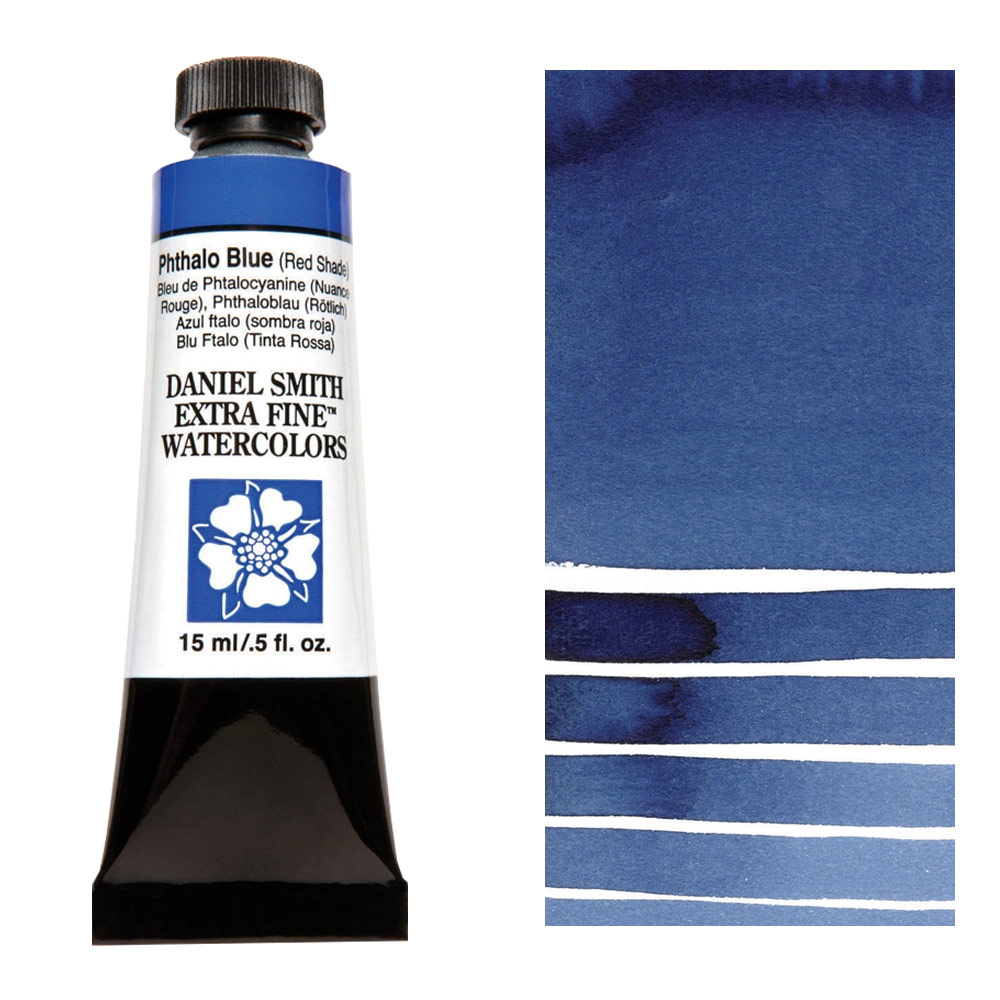 Daniel Smith Extra Fine Watercolor 15ml Phthalo Blue (Red Shade)
