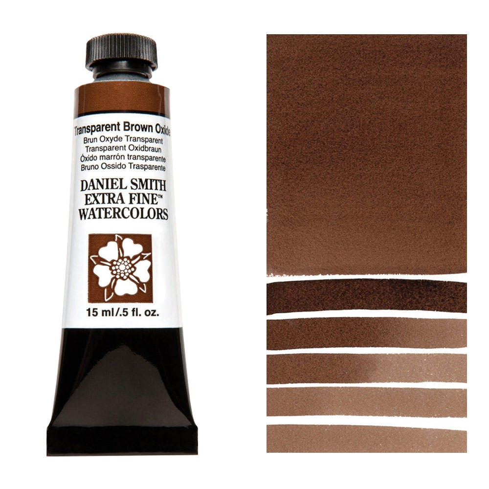 Daniel Smith Extra Fine Watercolor 15ml Transparent Brown Oxide