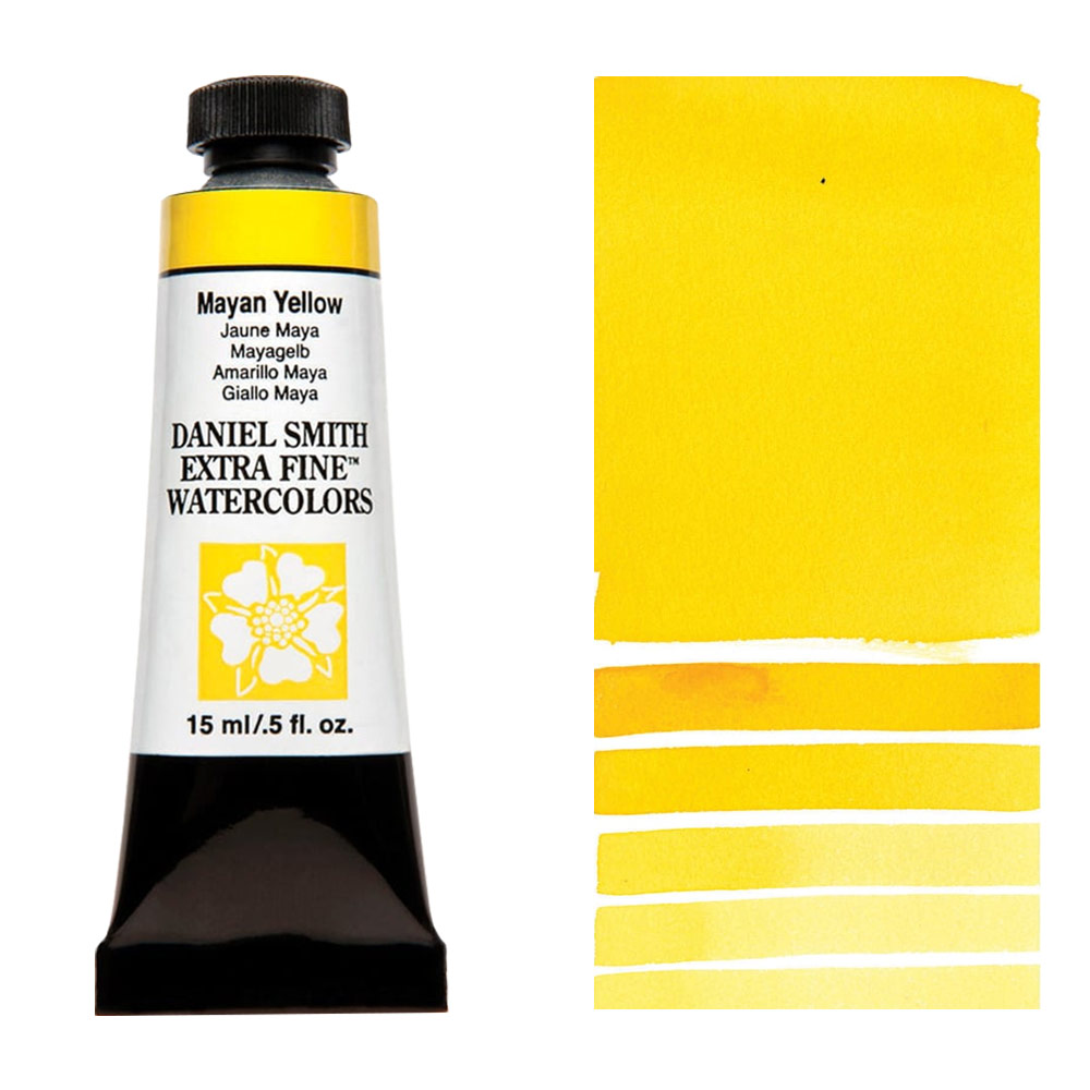Daniel Smith Extra Fine Watercolor 15ml Mayan Yellow