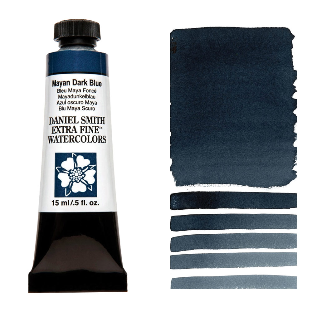 Daniel Smith Extra Fine Watercolor 15ml Mayan Dark Blue