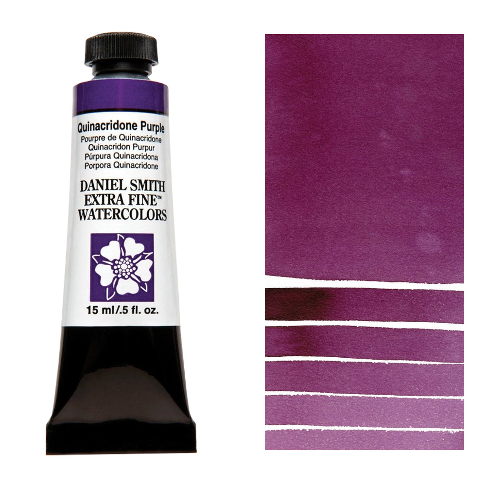 Daniel Smith Extra Fine Watercolor 15ml Quinacridone Purple