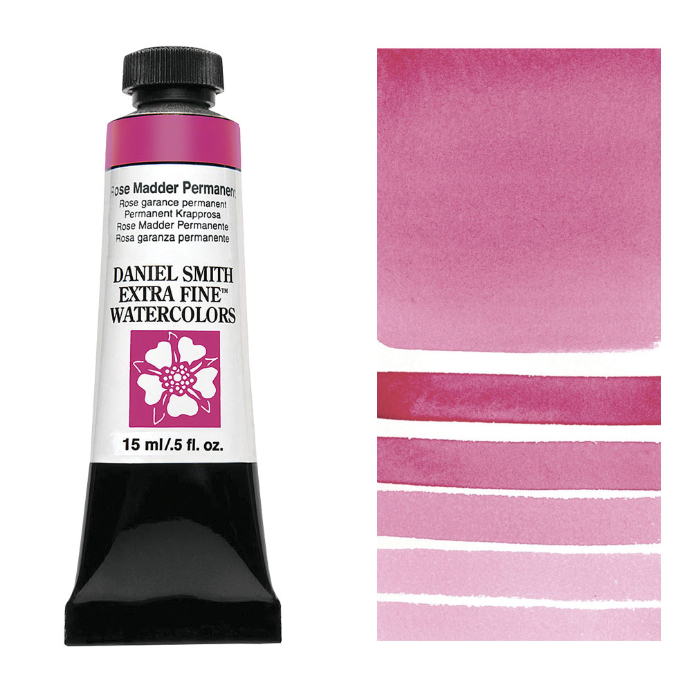 Daniel Smith Extra Fine Watercolor 15ml Rose Madder Permanent