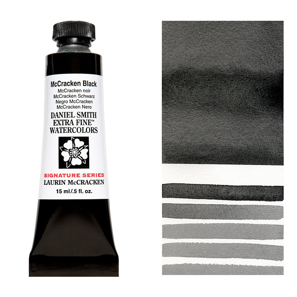Daniel Smith Extra Fine Watercolor 15ml McCracken Black