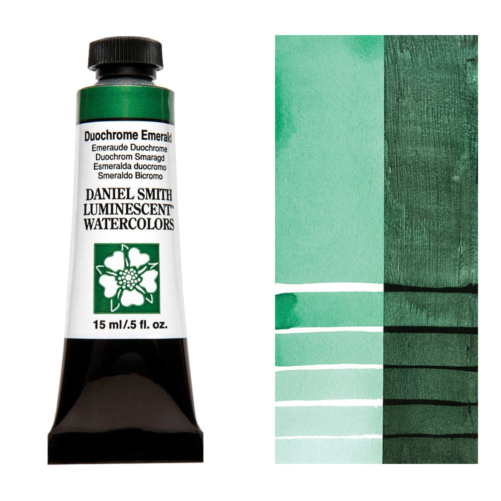 Daniel Smith Extra Fine Watercolor 15ml Duochrome Emerald
