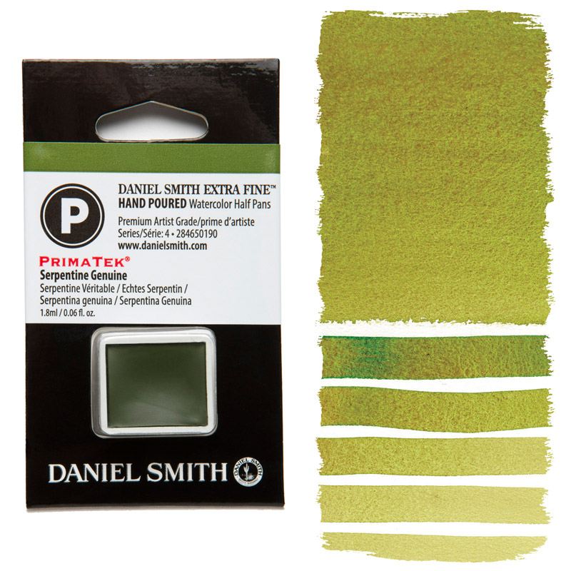 Daniel Smith Extra Fine Watercolor Half Pan Serpentine Genuine