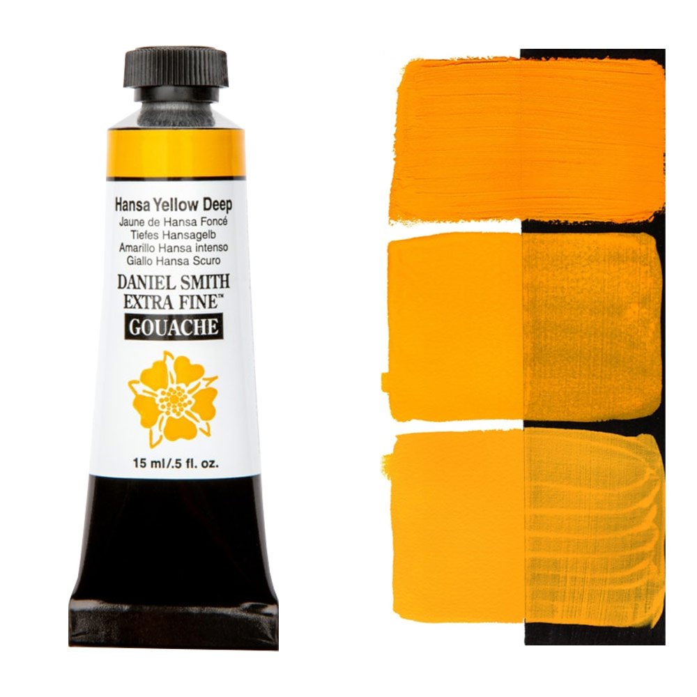 Daniel Smith Extra Fine Gouache 15ml Hansa Yellow Deep