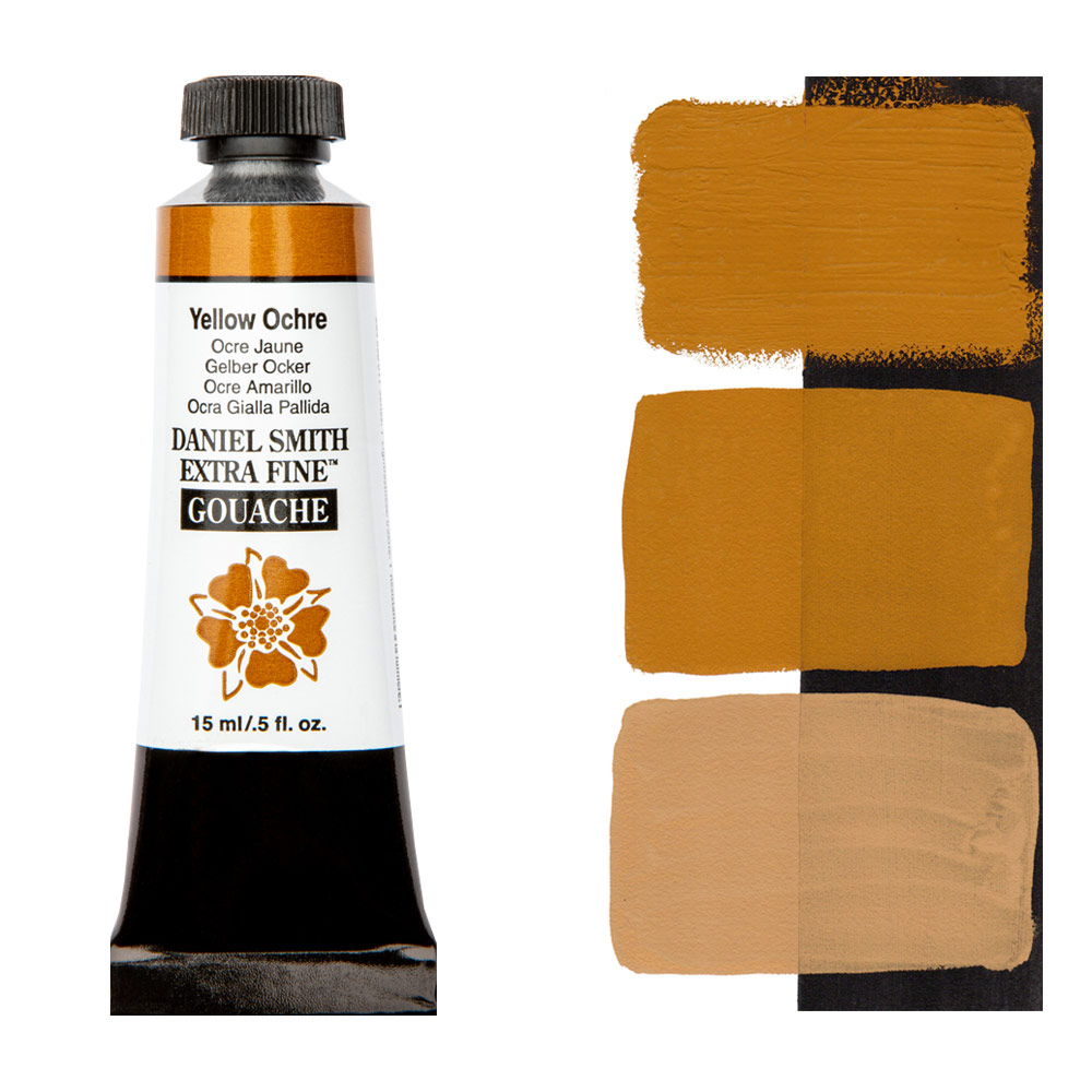 Daniel Smith Extra Fine Gouache 15ml Yellow Ochre