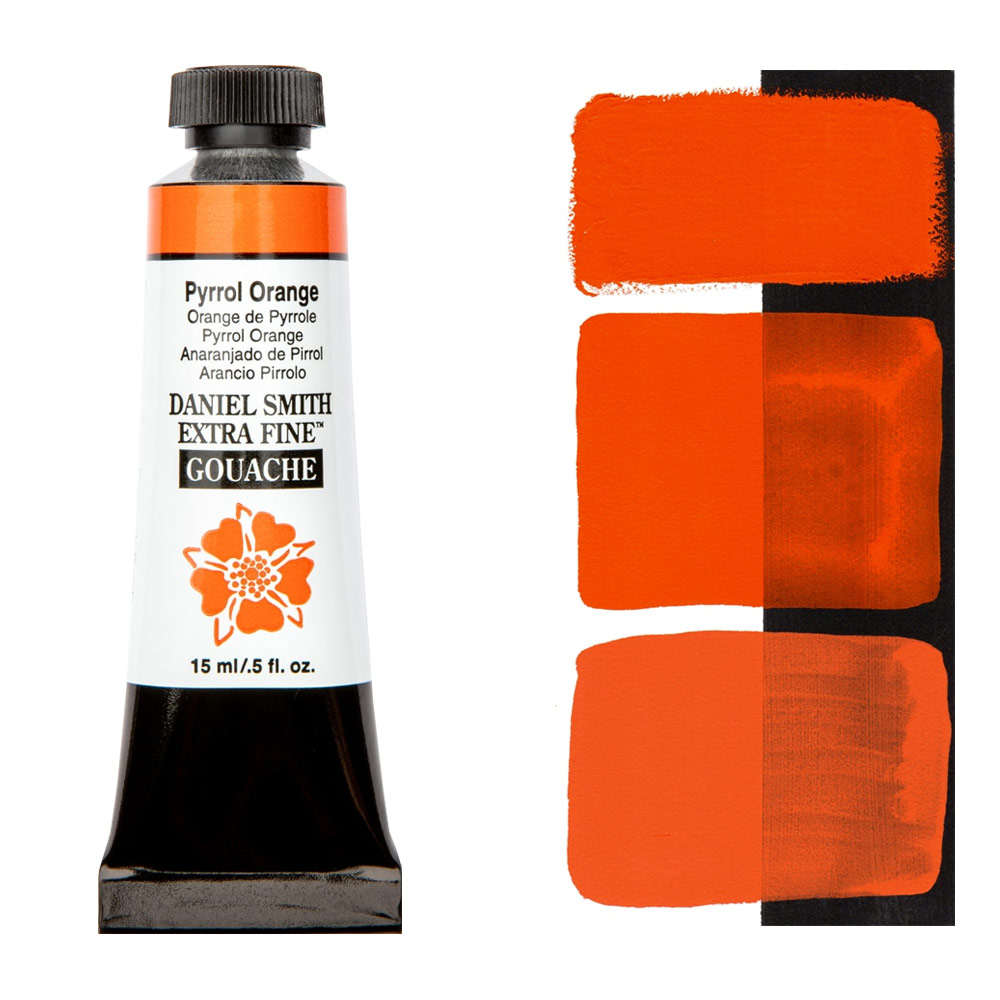 Daniel Smith Extra Fine Gouache 15ml Pyrrol Orange