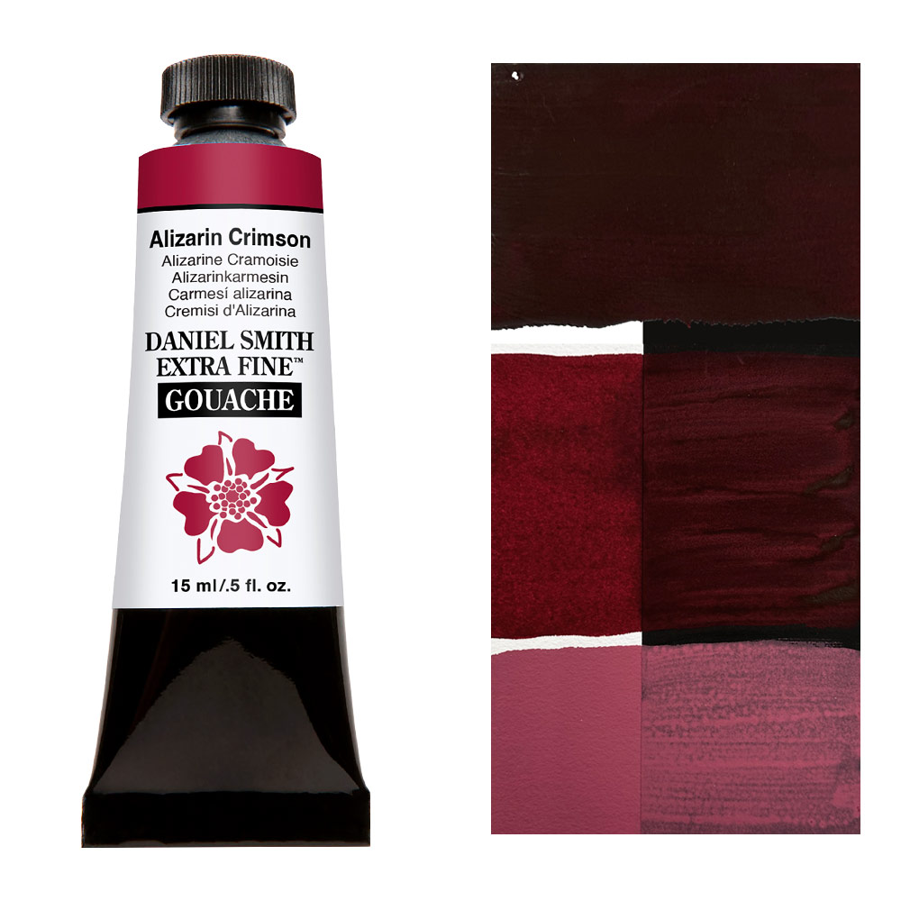 Daniel Smith Extra Fine Gouache 15ml Alizarin Crimson