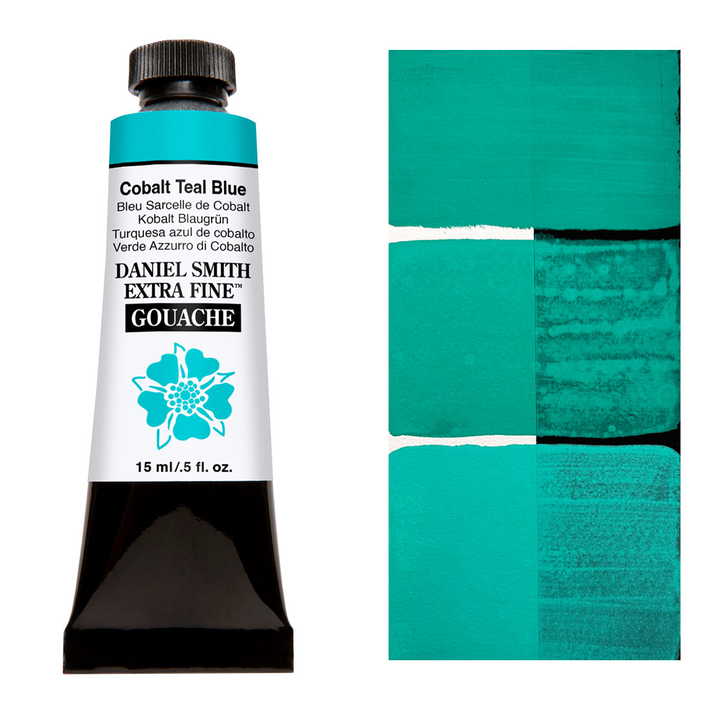 Daniel Smith Extra Fine Gouache 15ml Cobalt Teal Blue