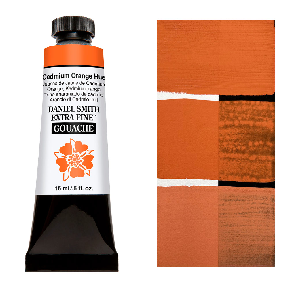 Daniel Smith Extra Fine Gouache 15ml Cadmium Orange Hue