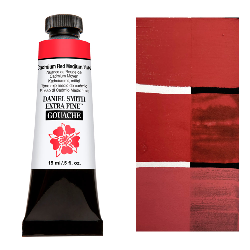 Daniel Smith Extra Fine Gouache 15ml Cadmium Red Medium Hue