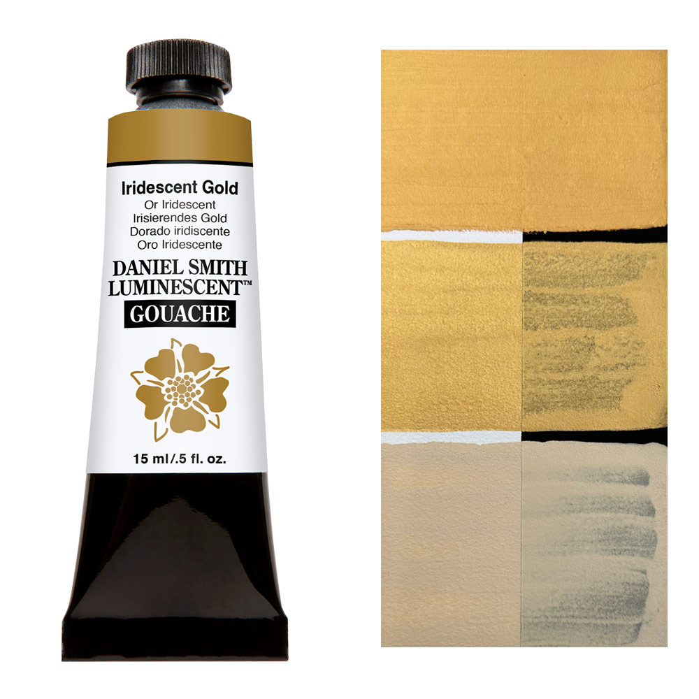 Daniel Smith Extra Fine Gouache 15ml Iridescent Gold