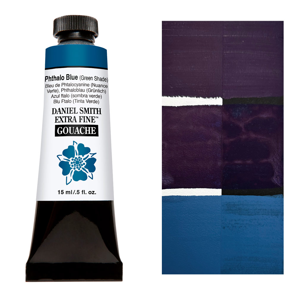 Daniel Smith Extra Fine Gouache 15ml Phthalo Blue Green Shade