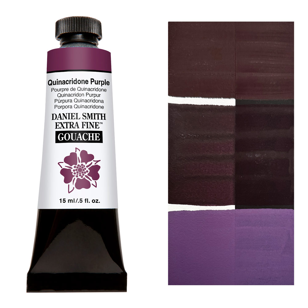 Daniel Smith Extra Fine Gouache 15ml Quinacridone Purple