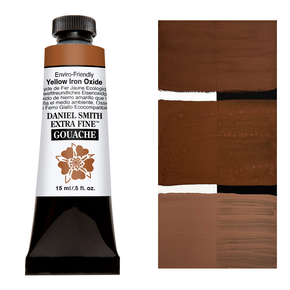 Daniel Smith Extra Fine Gouache 15ml Enviro-Friendly Yellow Iron Oxide
