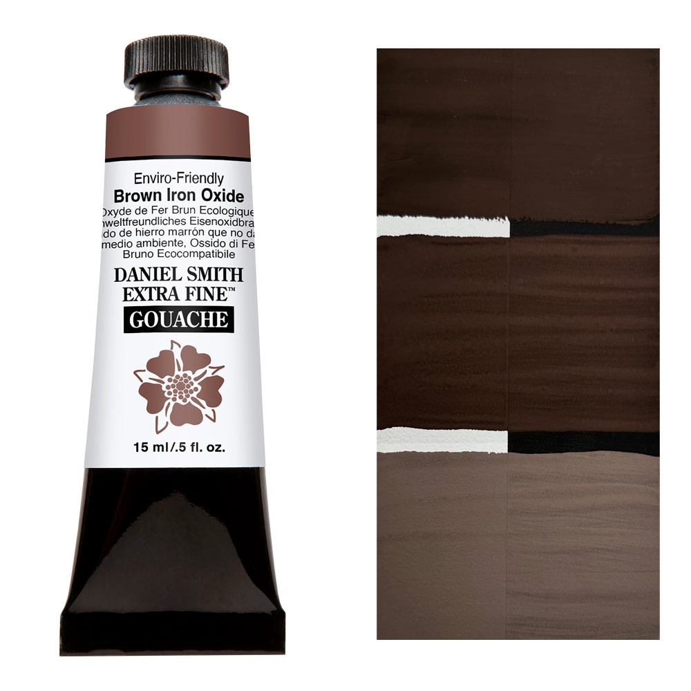 Daniel Smith Extra Fine Gouache 15ml Enviro-Friendly Brown Iron Oxide