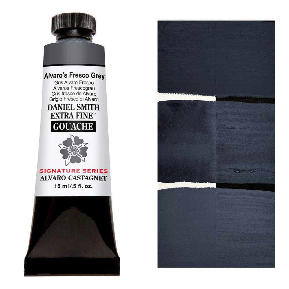 Daniel Smith Extra Fine Gouache 15ml Alvaro's Fresco Grey