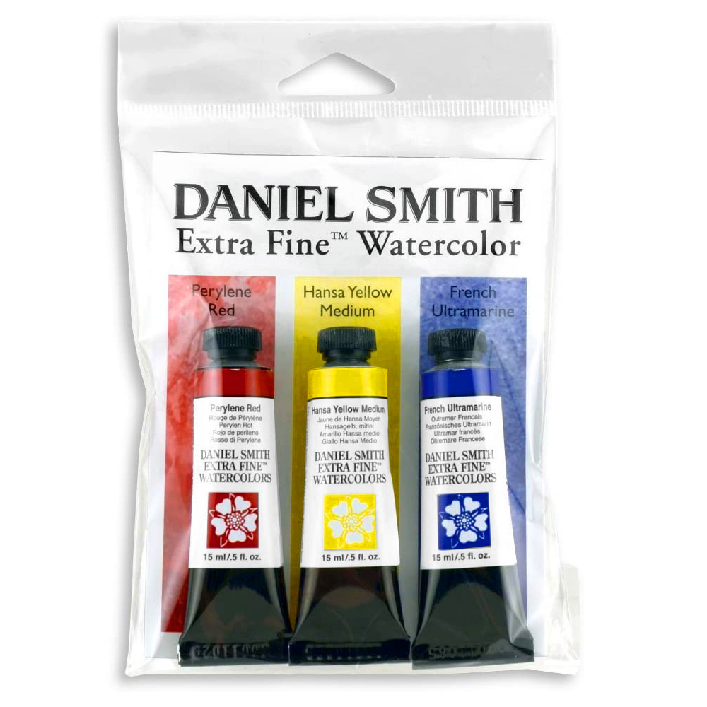 Daniel Smith Extra Fine Watercolor 3 x 15ml Set Primary