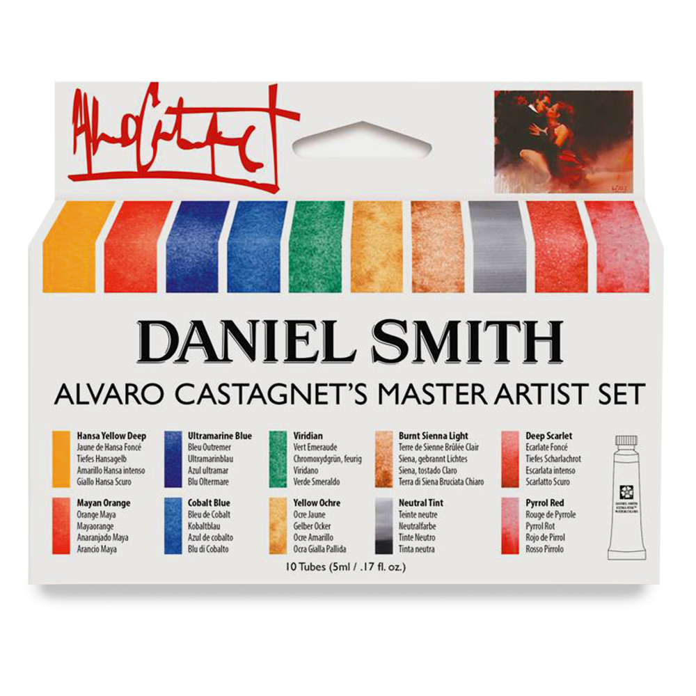 Daniel Smith Extra Fine Watercolor 10 x 5ml Set Alvaro Castagnet