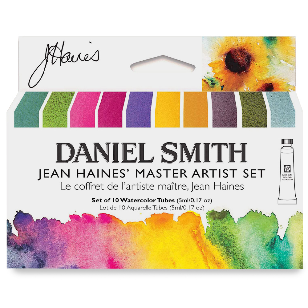 Daniel Smith Extra Fine Watercolor 10 x 5ml Set Jean Haines' Master Artist
