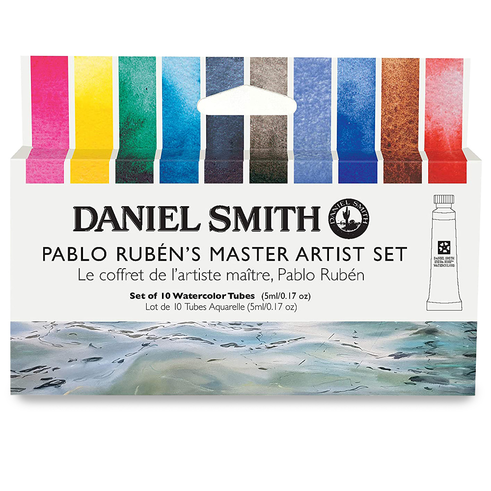 Daniel Smith Extra Fine Watercolor 10 x 5ml Set Pablo Ruben's Master Artist