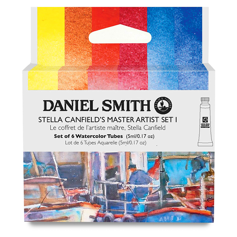 Daniel Smith Extra Fine Watercolor 6 x 5ml Set S. Canfield's Master Artist I