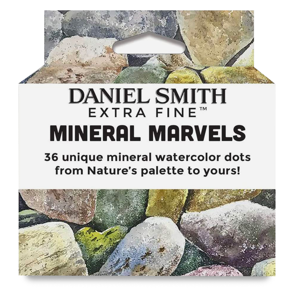 Daniel Smith Extra Fine Watercolor Dot Card 36 Set Mineral Marvels