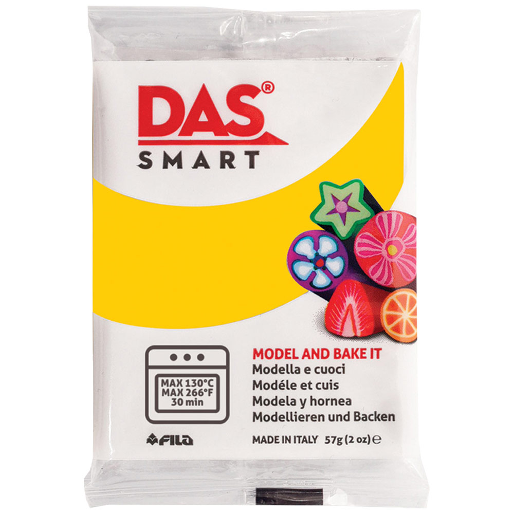 DAS Smart Oven-Hardening Clay 57g Warm Yellow