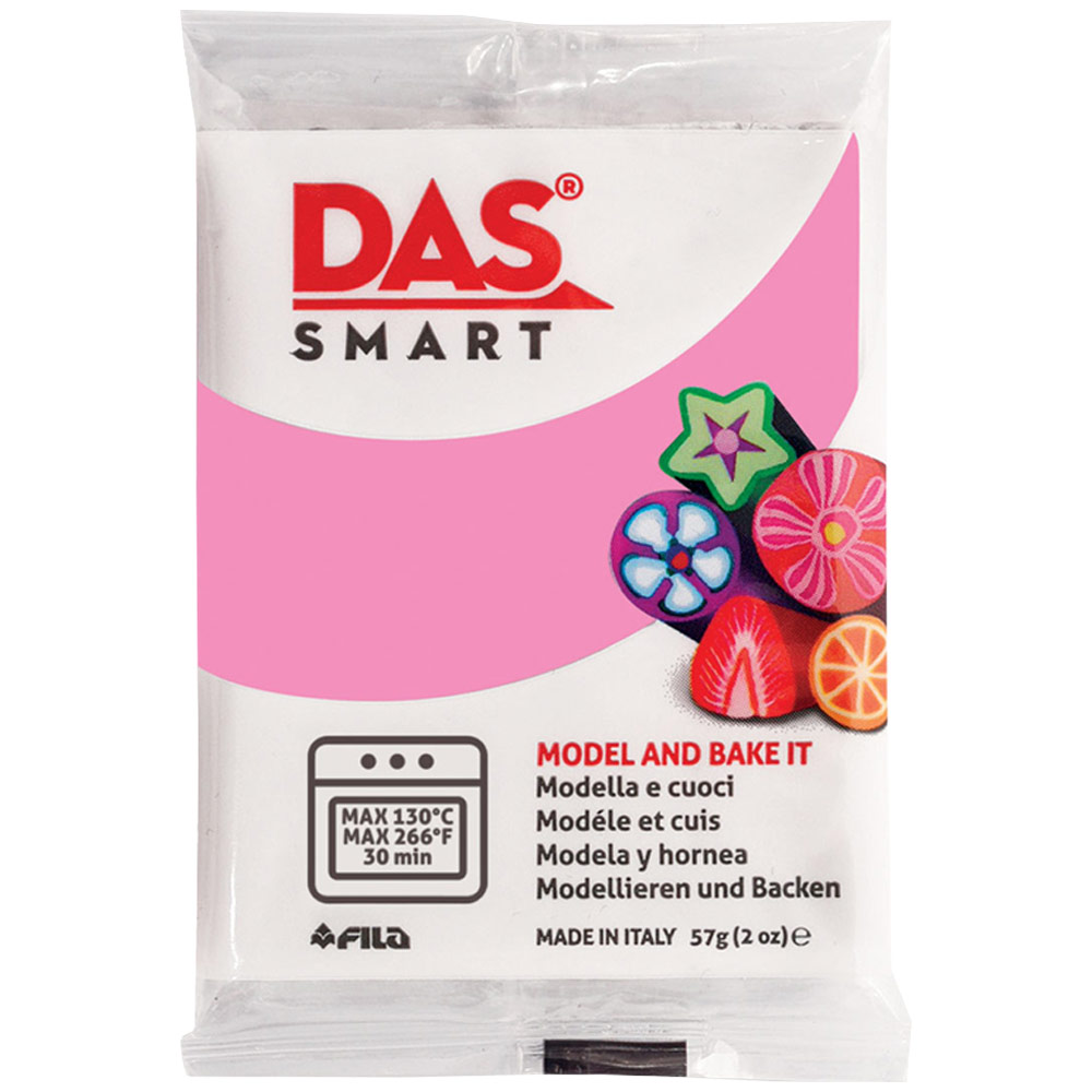 DAS Smart Oven-Hardening Clay 57g Rose