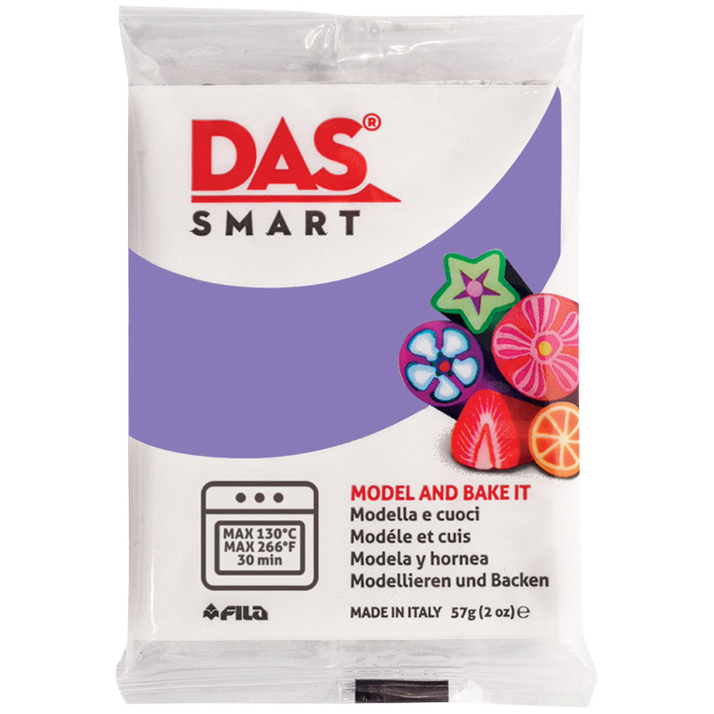 DAS Smart Oven-Hardening Clay 57g Lilac