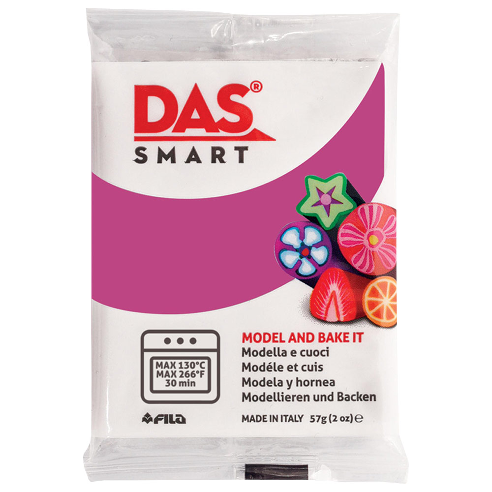 DAS Smart Oven-Hardening Clay 57g Geranium