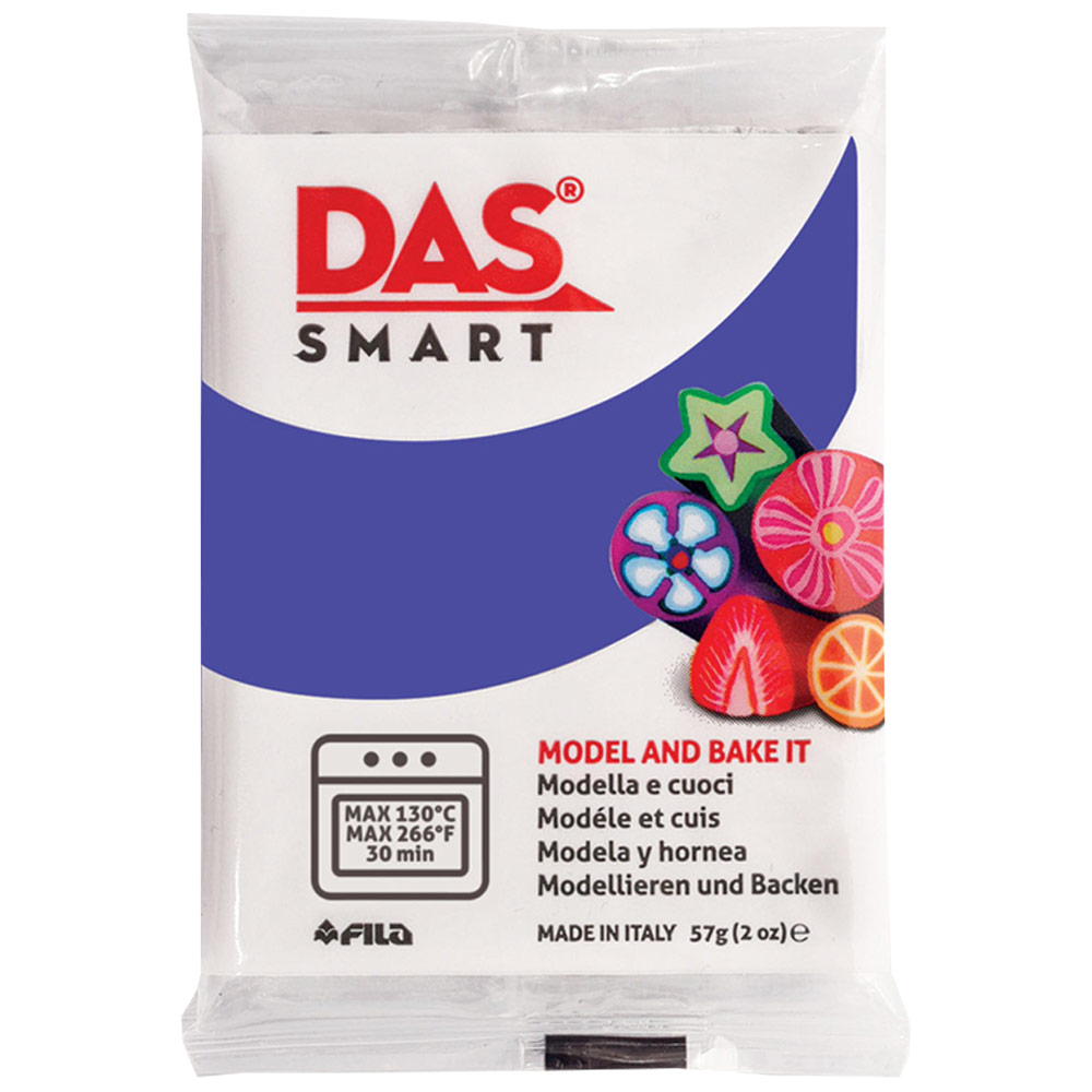 DAS Smart Oven-Hardening Clay 57g Violet