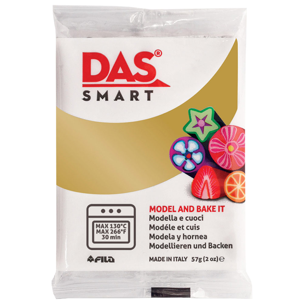 DAS Smart Oven-Hardening Clay 57g Gold
