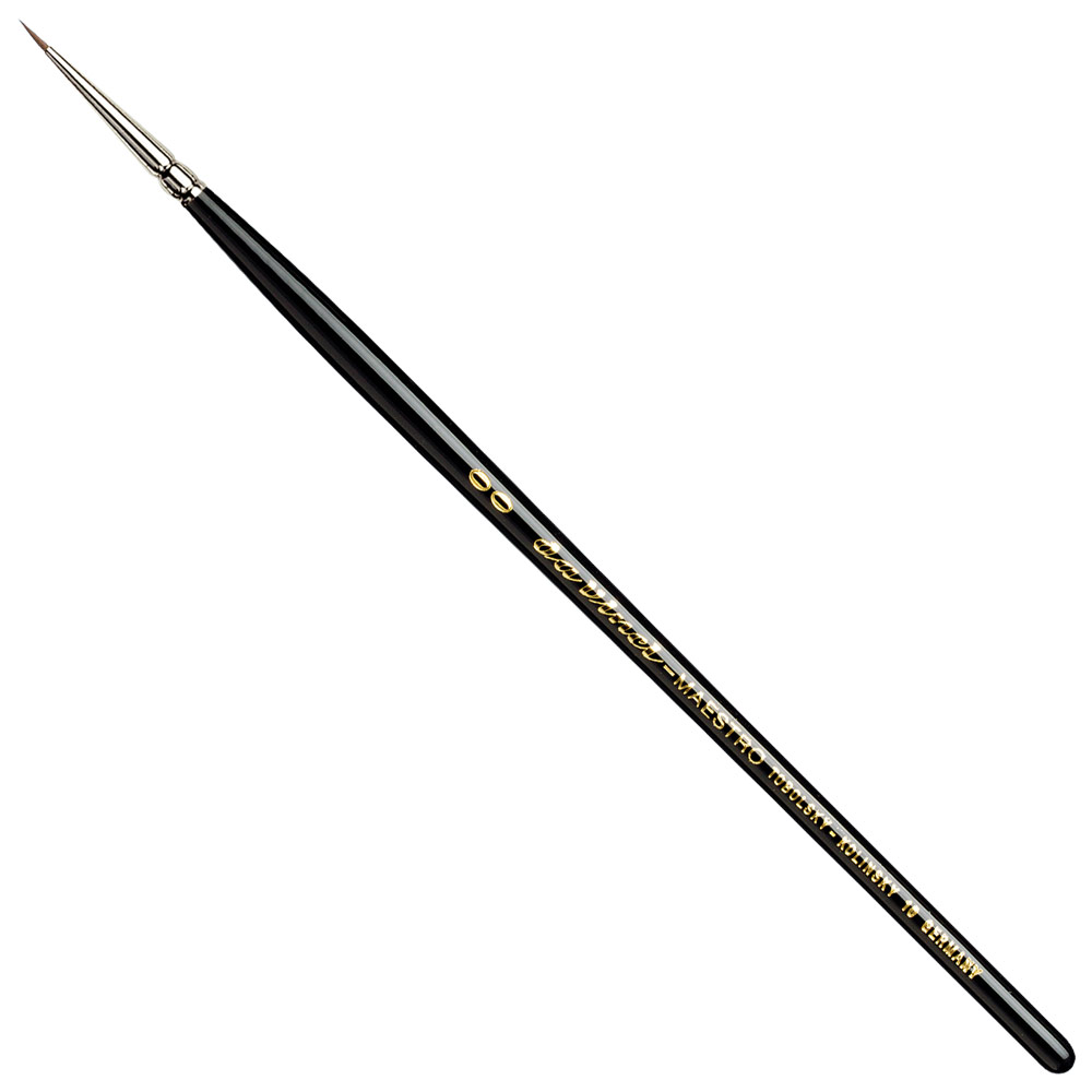 Da Vinci Maestro Tobolsky-Kolinsky Watercolor Brush Series 10 Round #2/0