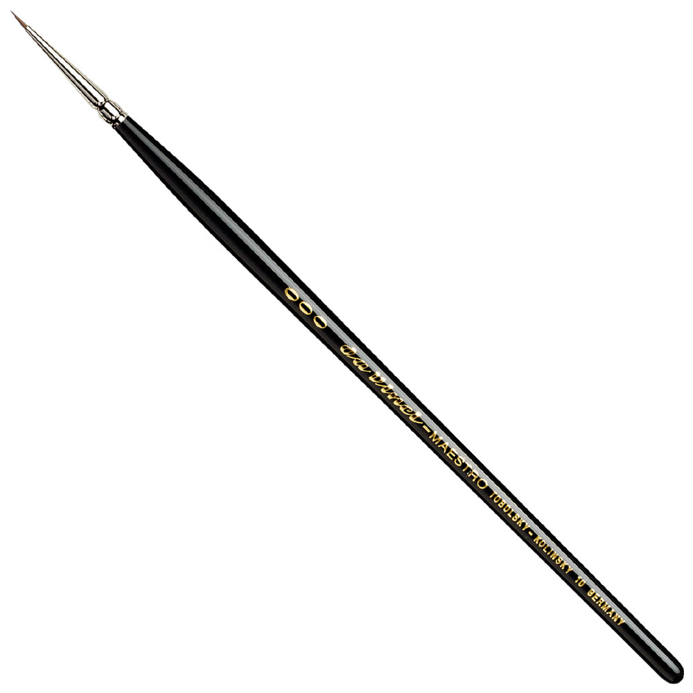 Da Vinci Maestro Tobolsky-Kolinsky Watercolor Brush Series 10 Round #3/0