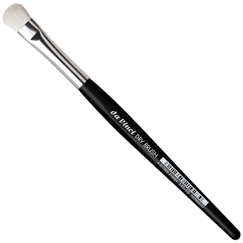 Da Vinci White Synthetic Dry Brush Series 145 Oval #10