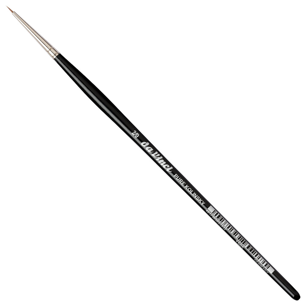 Da Vinci Pure Kolinsky Red Sable Watercolor Brush Series 1505 Retouch #00