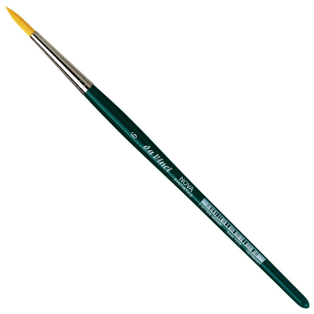 Da Vinci Nova-Synthetics Watercolor Brush Series 1570 Round #6