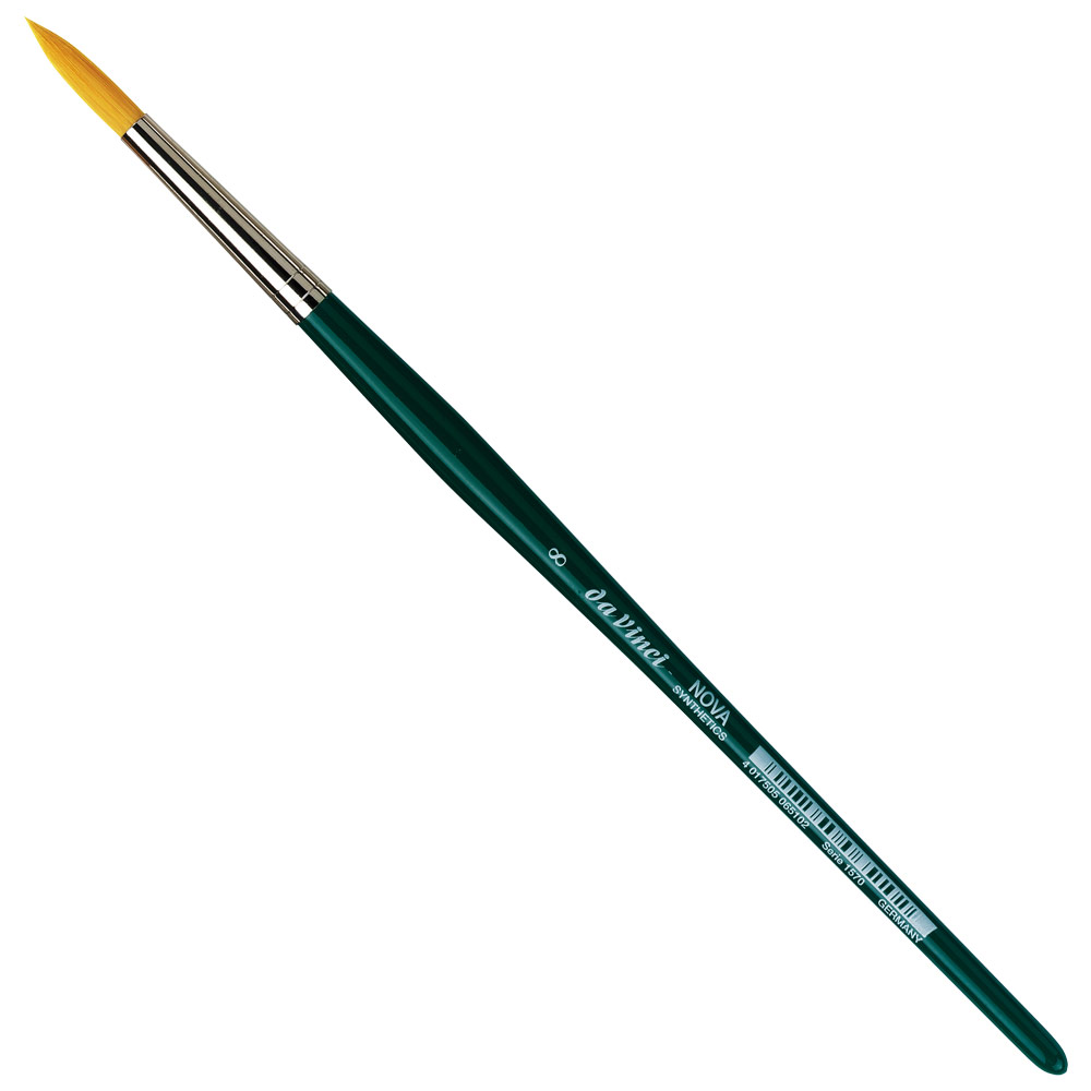 Da Vinci Nova-Synthetics Watercolor Brush Series 1570 Round #8