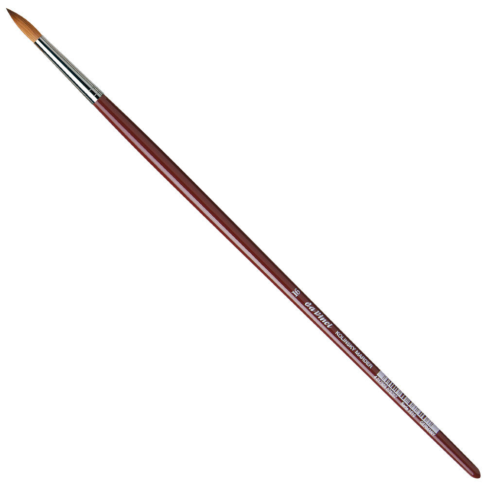 Da Vinci KOLINSKY MARDER Red Sable Oil Brush Series 1610 Round #16